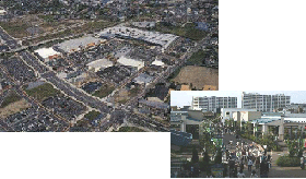 写真:大規模商業施設やショッピングモールのイメージ