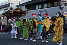上溝夏祭りのお囃子(2025年7月撮影分)の拡大写真を表示