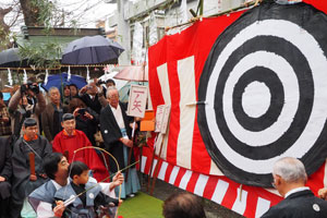 田名八幡宮(はちまんぐう)的祭(まとまち)の写真