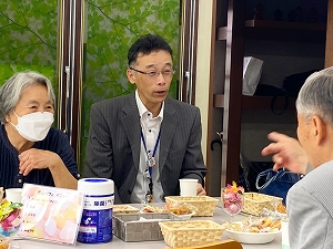歓談の様子
