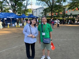 写真：地域の人との交流