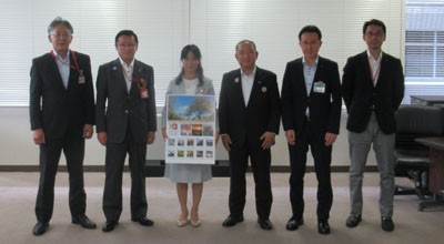 6月26日 日本郵便株式会社からの完成報告の写真