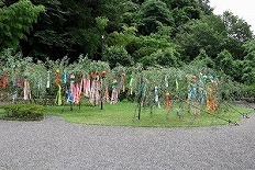 園内の装飾 写真