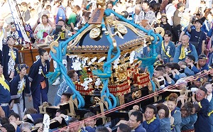 五部会の神輿 写真