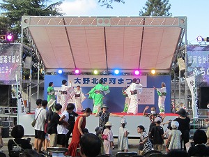 初コラボのステージ 写真