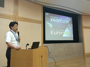 羽生教授の解説 写真