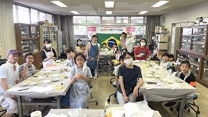 作業の途中 写真