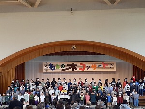 合唱 写真