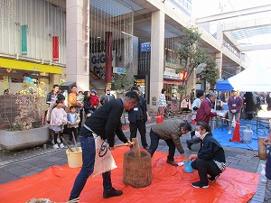 餅つき 写真