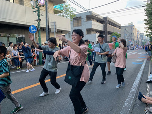 区長も飛び入りで参加 写真