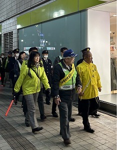 防犯啓発 写真