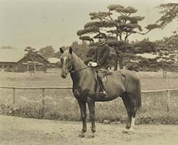 盛岡高等農林時代の高城治平先生(昭和14年8月) 写真