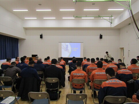 都市建設局職員による講義　画像