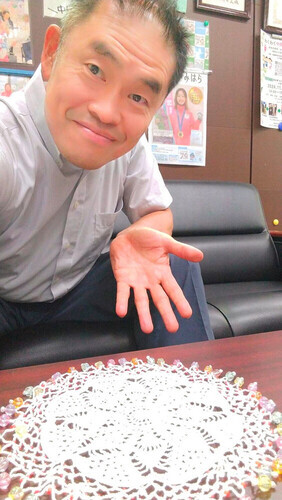 自撮り?