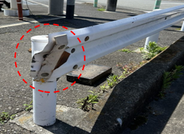 6月の対応事例　補修前の写真