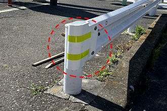 6月事例補修後の道路